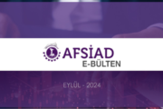 AFSİAD E-BÜLTEN YAYINLANDI.