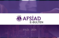 AFSİAD E-BÜLTEN YAYINLANDI.