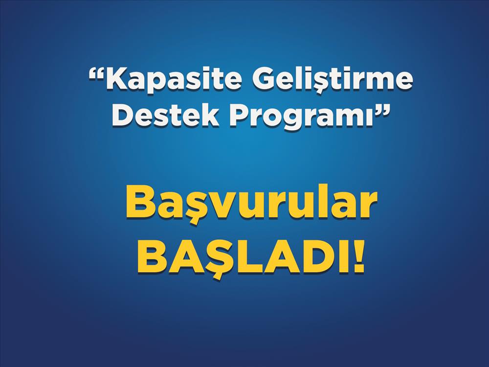 KOBİ'LER İÇİN YENİ FIRSAT: KAPASİTE GELİŞTİRME DESTEK PROGRAMI